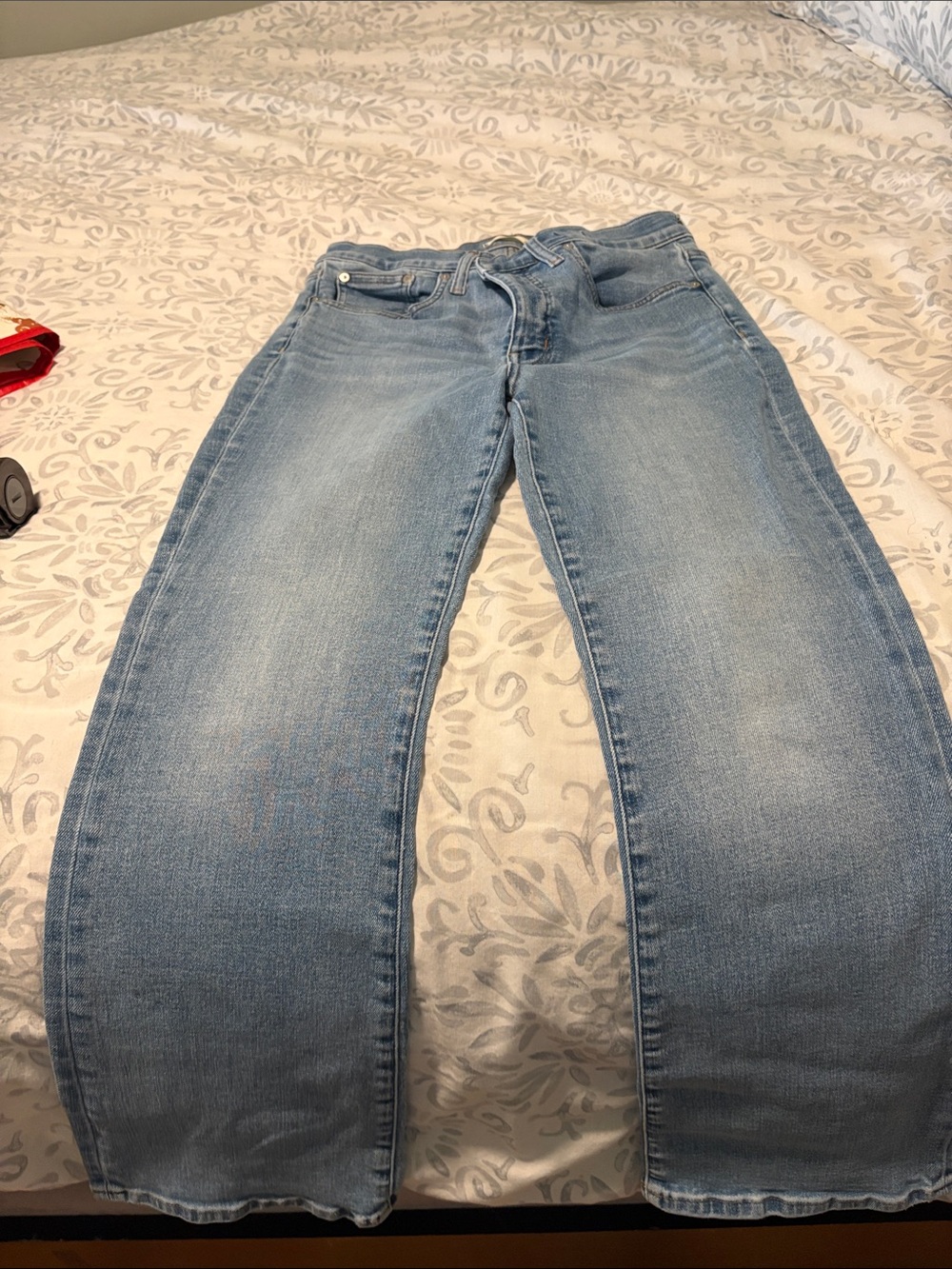 Madewell Light Blue Wide-Leg Jeans
